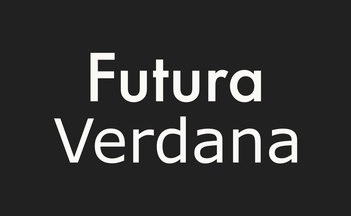 Futura Vs. Verdana